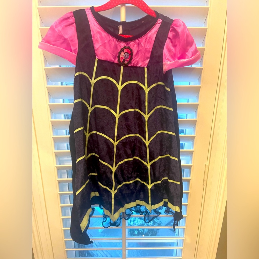 Vampirina Costume and Gloves (fingerless)